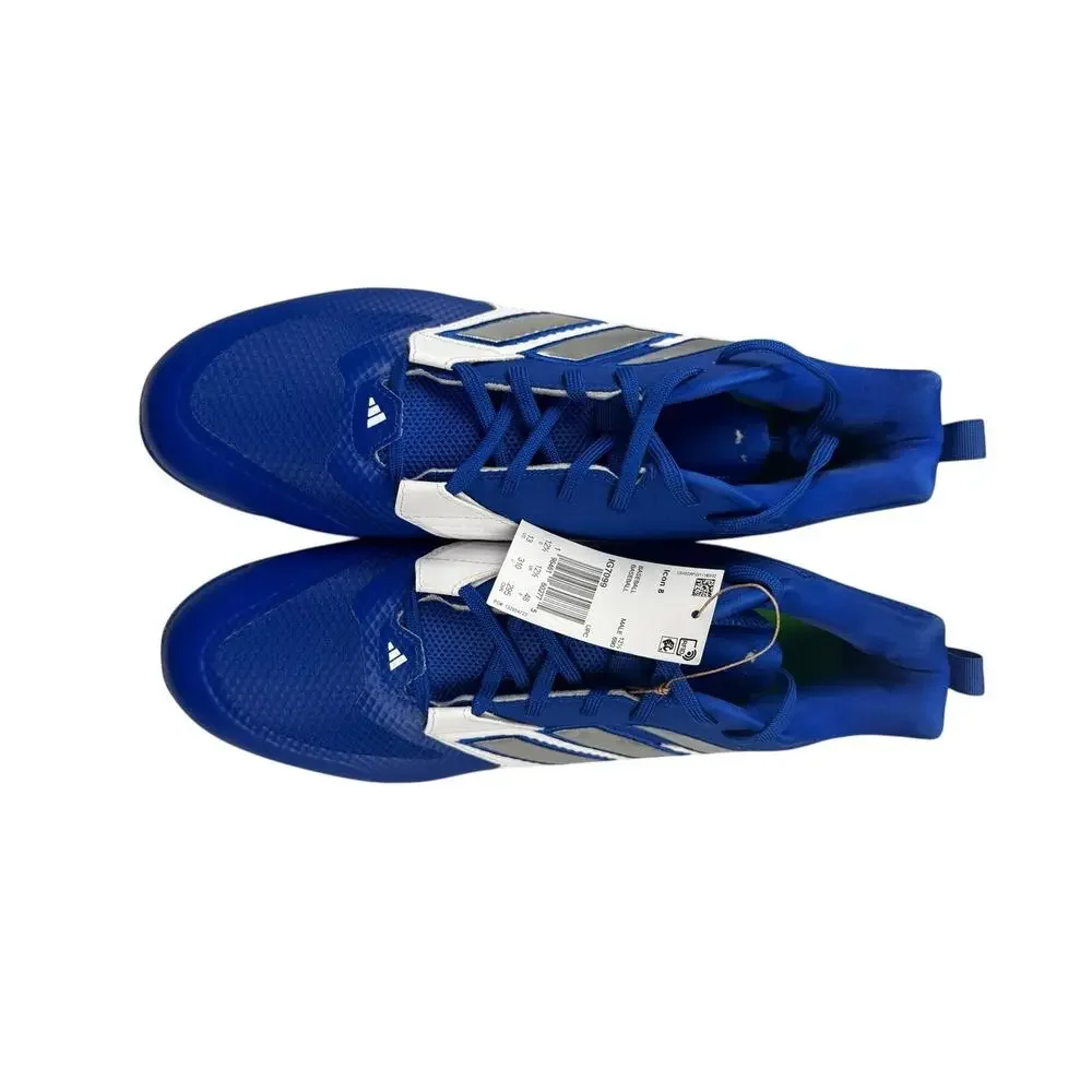adidas Men's Icon 8 Sneaker,‎ Team Royal Blue/Silver Metallic/White, 13